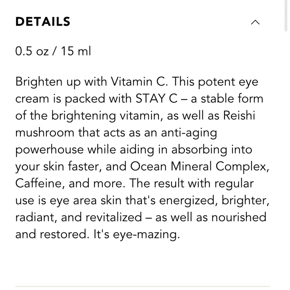 Kat Burki nutrient-c eye cream